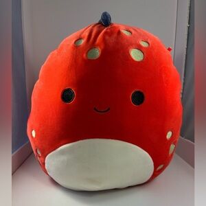 Squishmallows Dolan The Red Dino With Spots 11" Plush Stuffed Animal Toy